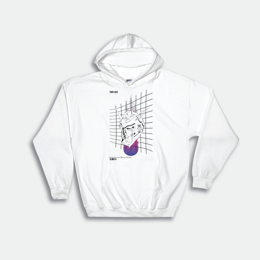 Vaporwave ishihara logo hoodie
